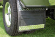 Owens Products 86RF101D Mud Flaps Classic Dually Rubber Mudflaps / Diamond Tread Aluminum Inserts / 88-00 3500 C/K Classic Chevrolet/GMC / 19 x 24 / Owens Products - Truck Part Superstore