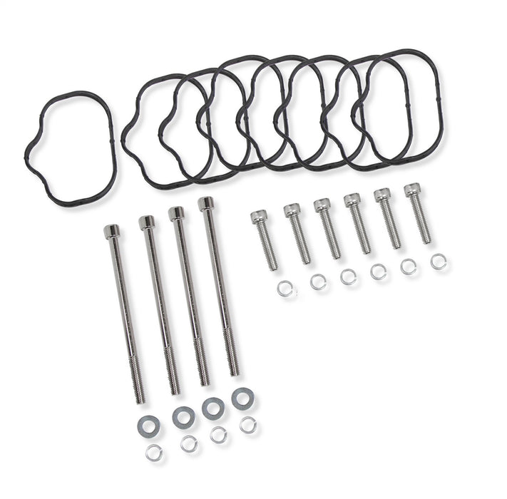 Holley 870006 O-Ring And Mounting Hardware Kit; Sniper Kit For Ford Coyote 4V Manifolds; - Truck Part Superstore