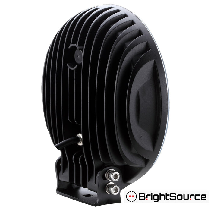 BrightSource 870072 Titanium Series LED Driving Light Kit; 7 in. Round; Twin Pack w/Harness; - Truck Part Superstore