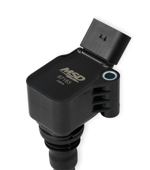 MSD 871643 Blaster Direct Ignition Coil Set; Direct Bolt-In Replacement; Black; 4 pk.; - Truck Part Superstore