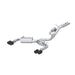 MBRP Exhaust S46103CF T304 Stainless Steel with Quad Carbon Fiber Tips. - Truck Part Superstore