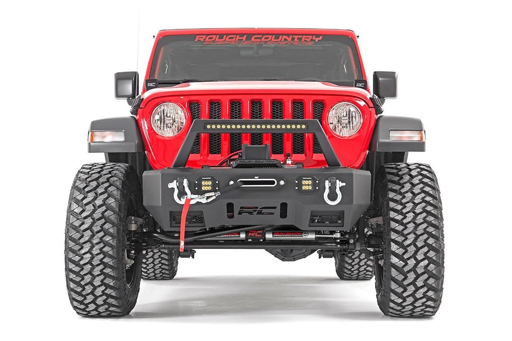 Rough Country 87304 Jeep N3 Dual Steering Stabilizer 18-20 Wrangler JL Gladiator JT Rough Country - Truck Part Superstore