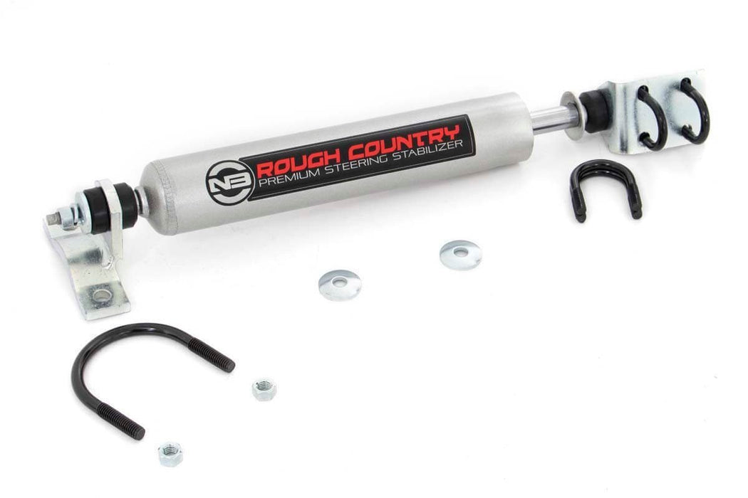 Rough Country 8734530 Jeep N3 Steering Stabilizer 59-86 CJ Rough Country - Truck Part Superstore