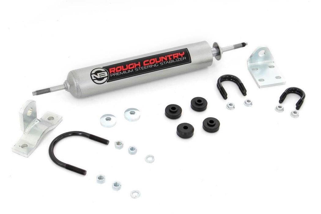 Rough Country 8734530 Jeep N3 Steering Stabilizer 59-86 CJ Rough Country - Truck Part Superstore