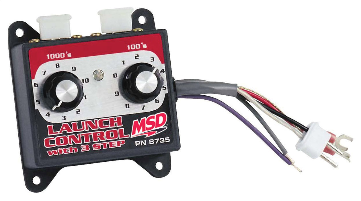 MSD 8735 RPM Controls Launch Control Module Selector; For MSD 6/7 Series; - Truck Part Superstore