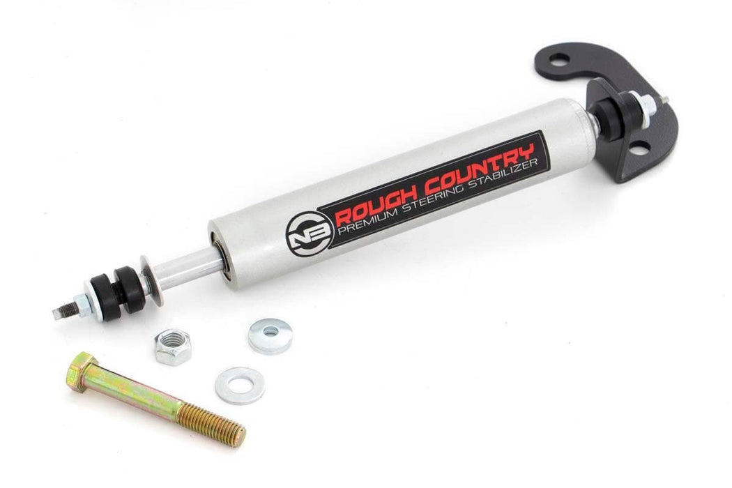 Rough Country 8737130 N3 Steering Stabilizer 88-98 1500/2500 PU 4WD Rough Country - Truck Part Superstore