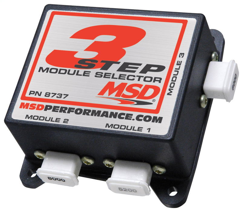 MSD 8737 RPM Controls Three Step Module Selector - Truck Part Superstore