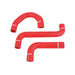 Mishimoto MMHOSE-GTO-04RD Silicone Radiator Hose Kit, fits Pontiac GTO 2004 - Truck Part Superstore