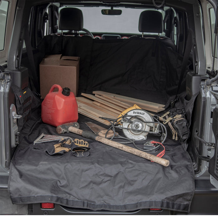 Smittybilt 87401 GEAR Cargo Liner; Black; 600 Denier; Front Or Rear; - Truck Part Superstore