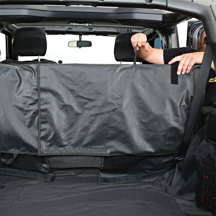 Smittybilt 87401 GEAR Cargo Liner; Black; 600 Denier; Front Or Rear; - Truck Part Superstore