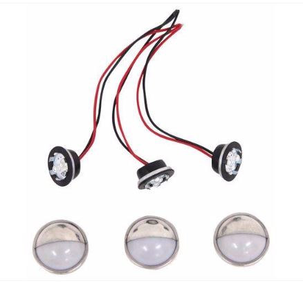 Husky Towing 87455 Replacement LED Lights For 87641 and 87247 Set of 3 - Truck Part Superstore