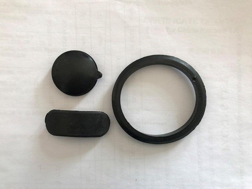 Husky Towing 87456 Replacement Man Crank Access Cover Rubber - Truck Part Superstore