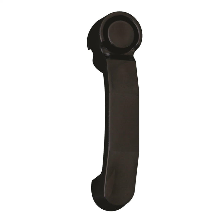 Rampage 87501 Door Handle; Black Powder Coat Over Stainless; Smooth Design; - Truck Part Superstore