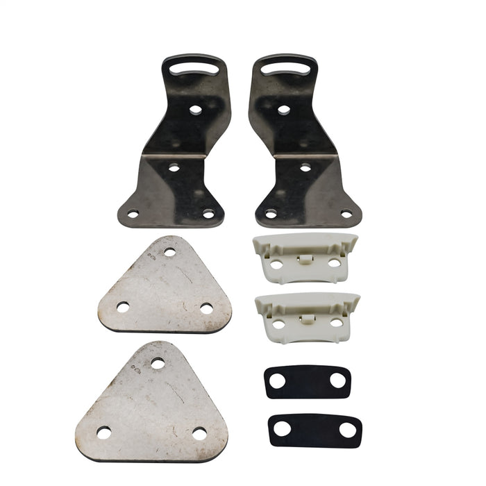 Rigid Industries 877213 RIGID RDS-Series Hardware Kit Including Brackets and Bushings; White - Truck Part Superstore