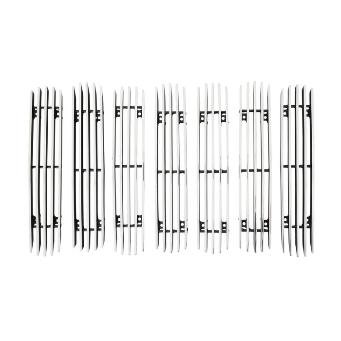 Smittybilt 878132 Billet Grille Overlay 07-18 Wrangler JK Smittybilt - Truck Part Superstore