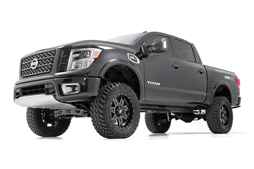 Rough Country 87820A 6 Inch Nissan Suspension Lift Kit 17-20 Titan 4WD Rough Country - Truck Part Superstore