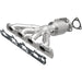 MagnaFlow Exhaust Products 50304 Catalytic Converter with Integrated Exhaust Manifold - Truck Part Superstore
