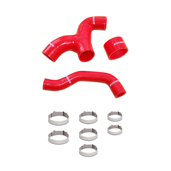 Mishimoto MMHOSE-SUB-INTRD Silicone Intercooler Hoses for Subaru Impreza WRX, 2001-2005 - Truck Part Superstore