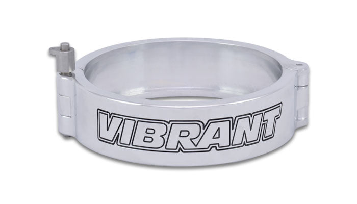 Vibrant Performance 12540P HD Quick Release Clamp w/Pin; For 5 in. O.D. Tubing; Polished; - Truck Part Superstore