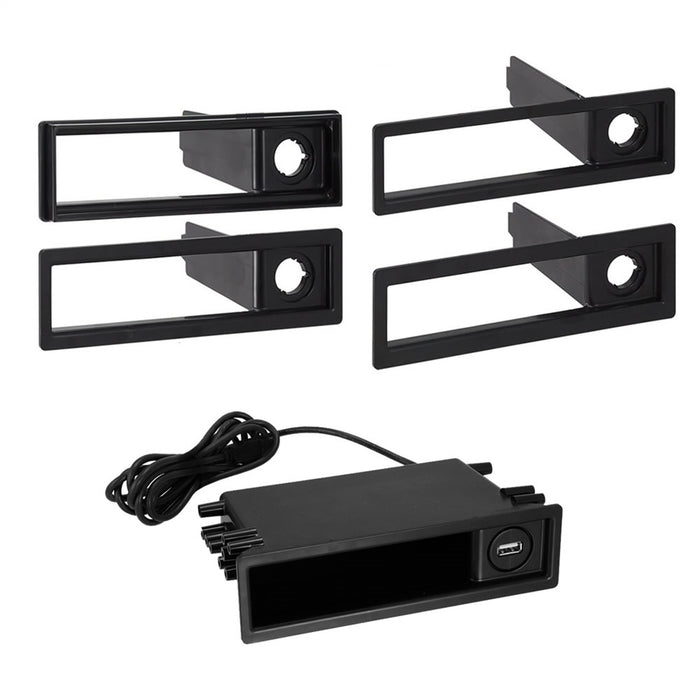 Metra Electronics 88-00-9007 Universal Pocket; w/USB; - Truck Part Superstore