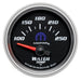 AutoMeter 880016 GAUGE; WATER TEMP; 2 1/16in.; 100-250deg.F; ELECTRIC; BLACK; MOPAR - Truck Part Superstore
