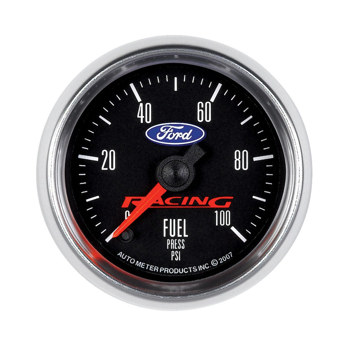 AutoMeter 880080 GAUGE; FUEL PRESS; 2 1/16in.; 100PSI; DIGITAL STEPPER MOTOR; FORD RACING - Truck Part Superstore