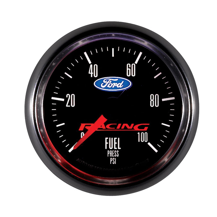 AutoMeter 880080 GAUGE; FUEL PRESS; 2 1/16in.; 100PSI; DIGITAL STEPPER MOTOR; FORD RACING - Truck Part Superstore