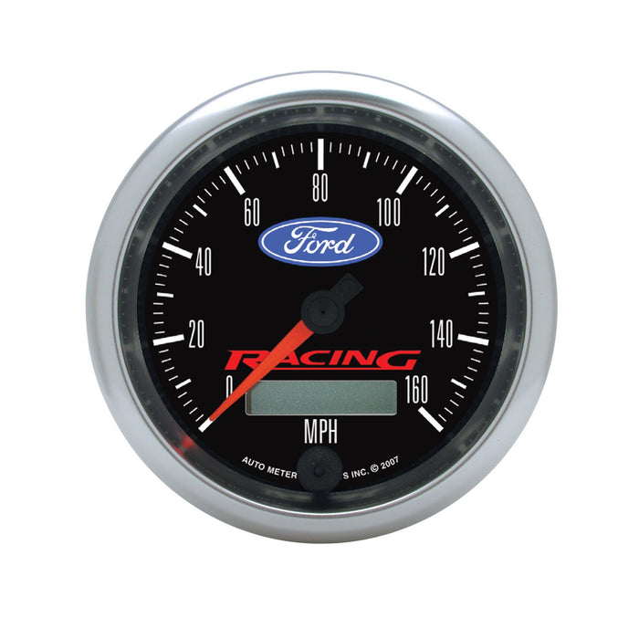 AutoMeter 880082 GAUGE; SPEEDOMETER; 3 3/8in.; 160MPH; ELEC. PROGRAMMABLE; FORD RACING - Truck Part Superstore
