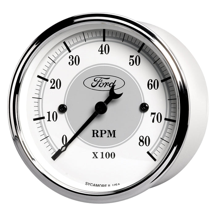 AutoMeter 880088 GAUGE; TACHOMETER; 3 1/8in.; 8K RPM; IN-DASH; FORD MASTERPIECE - Truck Part Superstore