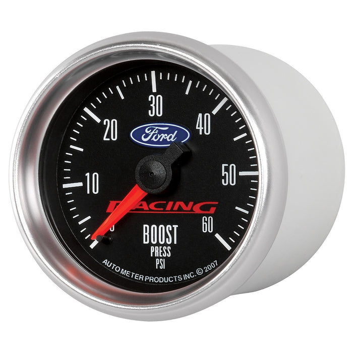 AutoMeter 880106 GAUGE; BOOST; 2 1/16in.; 60PSI; MECHANICAL; FORD RACING - Truck Part Superstore