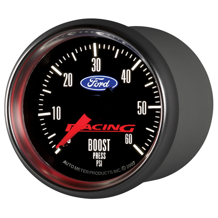 AutoMeter 880106 GAUGE; BOOST; 2 1/16in.; 60PSI; MECHANICAL; FORD RACING - Truck Part Superstore