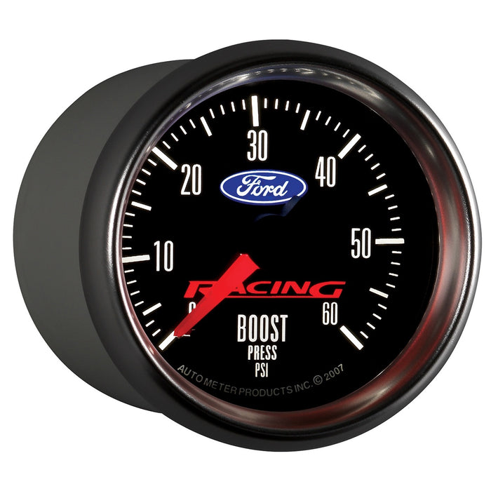 AutoMeter 880106 GAUGE; BOOST; 2 1/16in.; 60PSI; MECHANICAL; FORD RACING - Truck Part Superstore