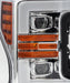 AlphaRex 880107 Projector Headlights Plank Style Design Chrome - Truck Part Superstore