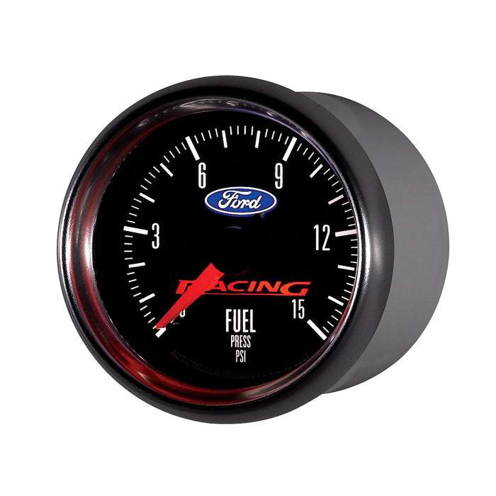 AutoMeter 880107 GAUGE; FUEL PRESS; 2 1/16in.; 15PSI; DIGITAL STEPPER MOTOR; FORD RACING - Truck Part Superstore