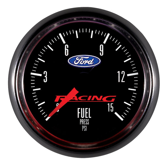 AutoMeter 880107 GAUGE; FUEL PRESS; 2 1/16in.; 15PSI; DIGITAL STEPPER MOTOR; FORD RACING - Truck Part Superstore