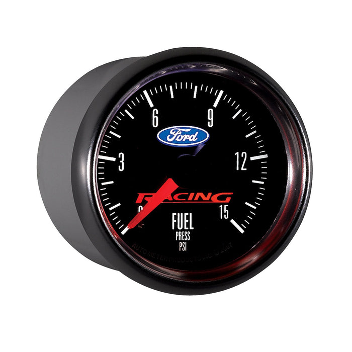 AutoMeter 880107 GAUGE; FUEL PRESS; 2 1/16in.; 15PSI; DIGITAL STEPPER MOTOR; FORD RACING - Truck Part Superstore