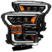 AlphaRex 880152 LED Projector Headlights Plank Style Design Matte Black - Truck Part Superstore