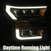 AlphaRex 880152 LED Projector Headlights Plank Style Design Matte Black - Truck Part Superstore