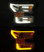 AlphaRex 880157 Projector Headlights Plank Style Design Chrome - Truck Part Superstore