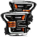 AlphaRex 880158 Projector Headlights Plank Style Design Chrome - Truck Part Superstore