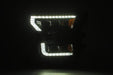 AlphaRex 880163 LED Projector Headlights Plank Style Design Midnight Black - Truck Part Superstore