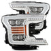 AlphaRex 880181 LED Projector Headlights Plank Style Design Chrome - Truck Part Superstore