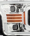 AlphaRex 880187 Projector Headlights Plank Style Design Chrome - Truck Part Superstore