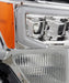 AlphaRex 880200 Projector Headlights Plank Style Design Chrome - Truck Part Superstore
