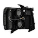 AlphaRex 880205 Projector Headlights Plank Style Design Black - Truck Part Superstore