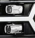 AlphaRex 880206 Projector Headlights Plank Style Design Gloss Black - Truck Part Superstore