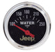 AutoMeter 880241 GAUGE; WATER TEMP; 2 1/16in.; 250deg.F; ELEC; JEEP - Truck Part Superstore