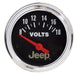 AutoMeter 880242 GAUGE; VOLTMETER; 2 1/16in.; 18V; ELEC; JEEP - Truck Part Superstore
