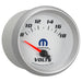 AutoMeter 880252 GAUGE; VOLTMETER; 2 5/8in.; 18V; ELECTRIC; WHITE; MOPAR - Truck Part Superstore