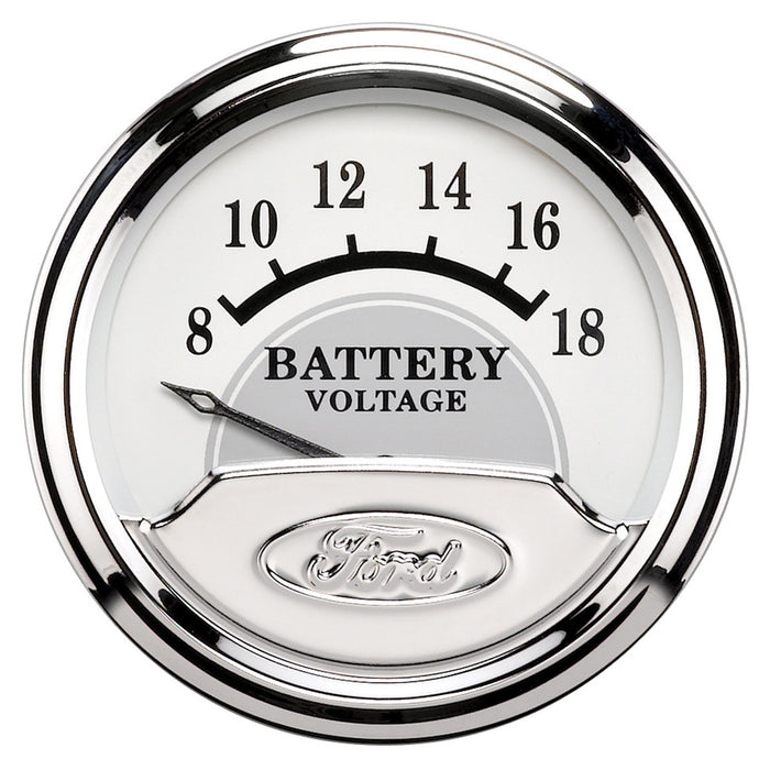 AutoMeter 880354 GAUGE; VOLTMETER; 2 1/16in.; 18V; ELEC; FORD MASTERPIECE - Truck Part Superstore